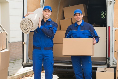 Final terms and conditions page for a UK removal van company