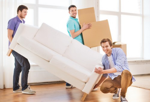 Careful loading and transport for office removals in Brompton