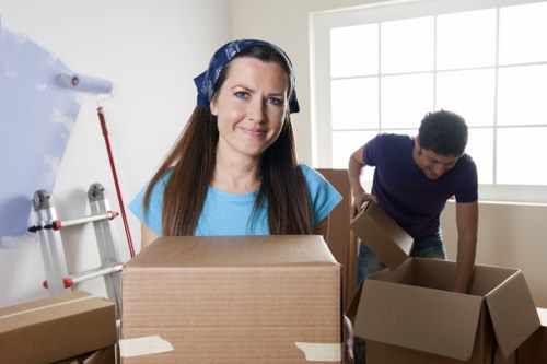 Carefully organised removal service for a Brompton household